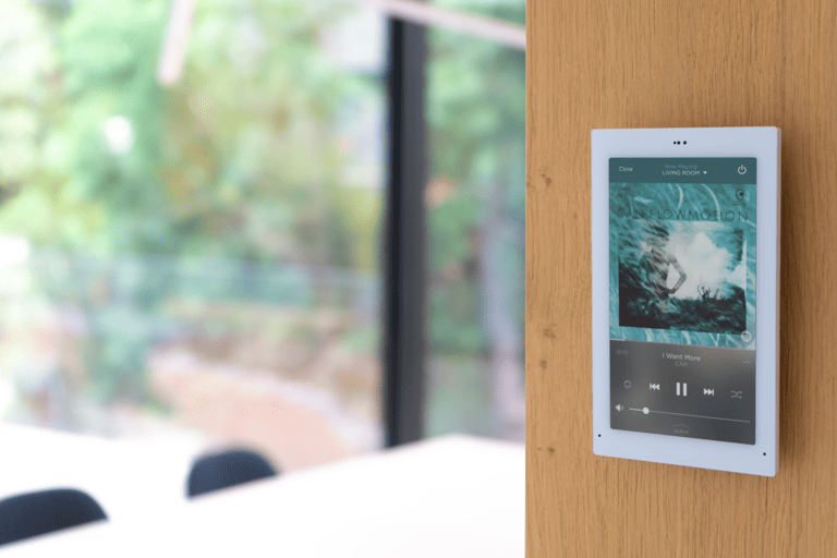 Luxury Smart Home Touch Panel Control Interface