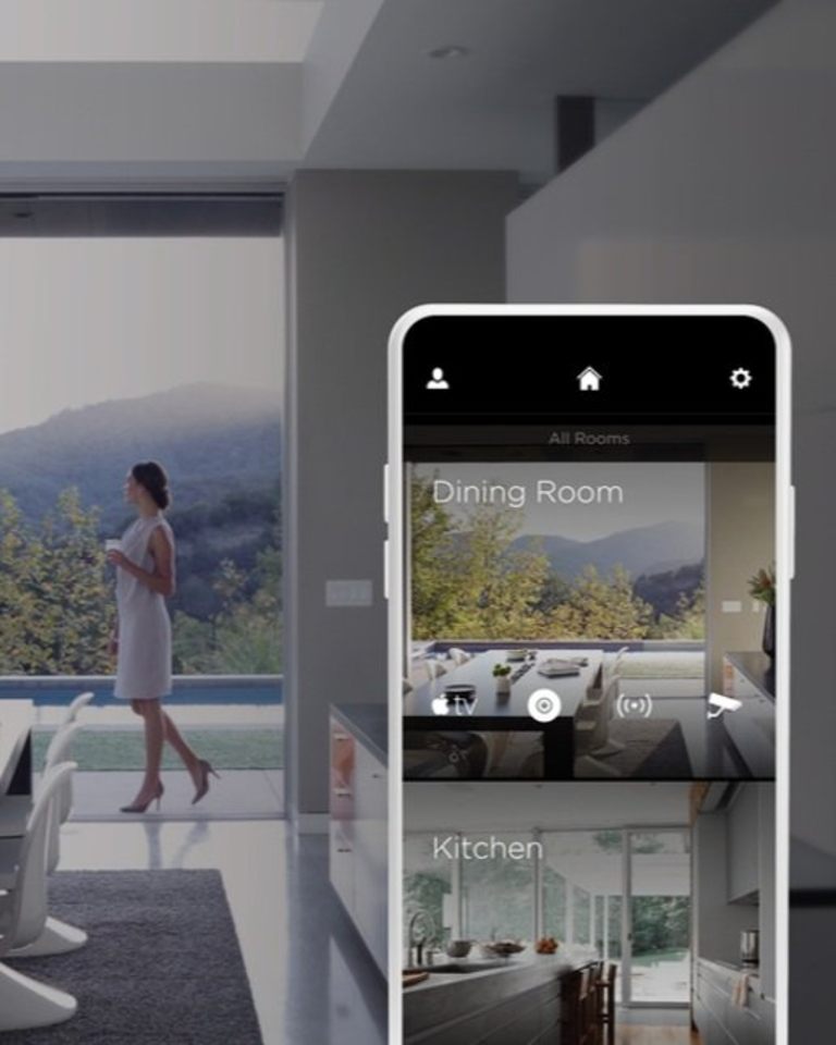 Mobile App for Smart Home and Cinema Automation