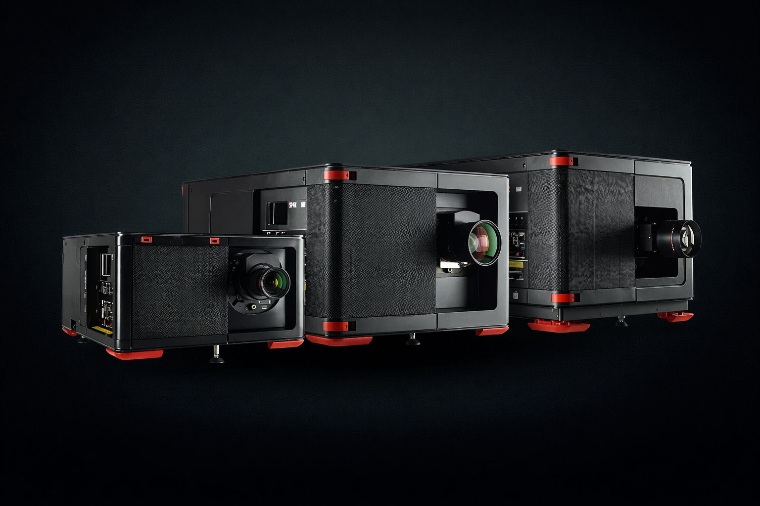 Luxury custom home cinema speaker wall with high-performance surround sound system installed in Dubai by LuxSmart